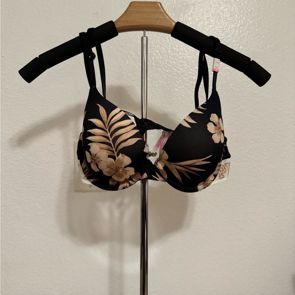 Tropical Victoria Secret Pink Push Up Bra